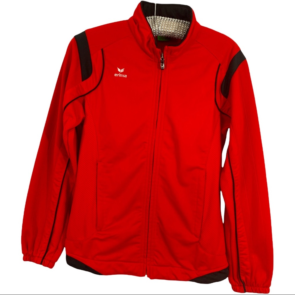 ERIMA Children Classic Red& Black Team Training Jacket Kids Size 6M